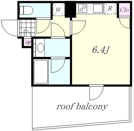 Maison est 高円寺の物件間取画像